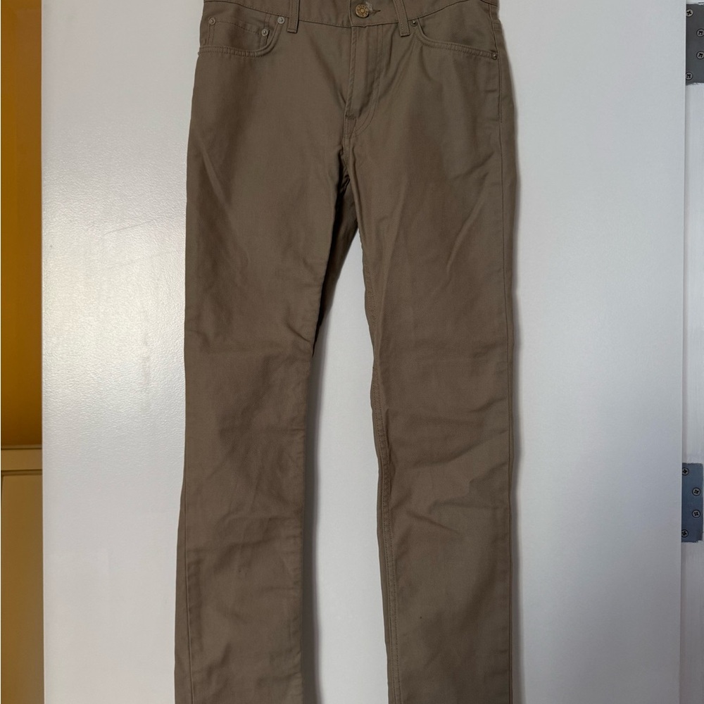 Acne Studios Beige/Khaki Skinny Pants